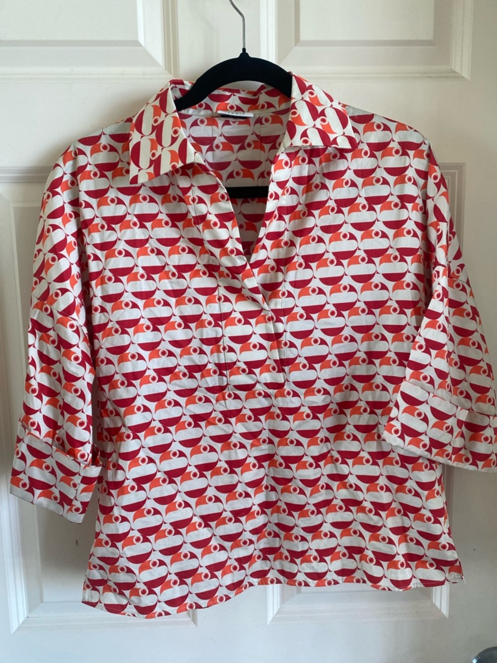 Akris Punto Fiorellina pelican top